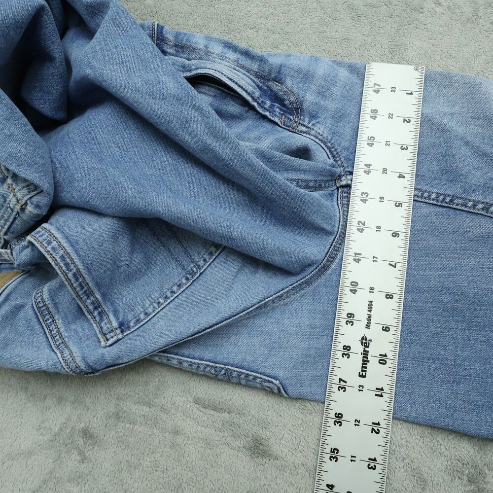 American Eagle Jeans Women's 2R Super High-Rise Baggy Wide-Leg Denim 31" Inseam - Picture 6 of 16